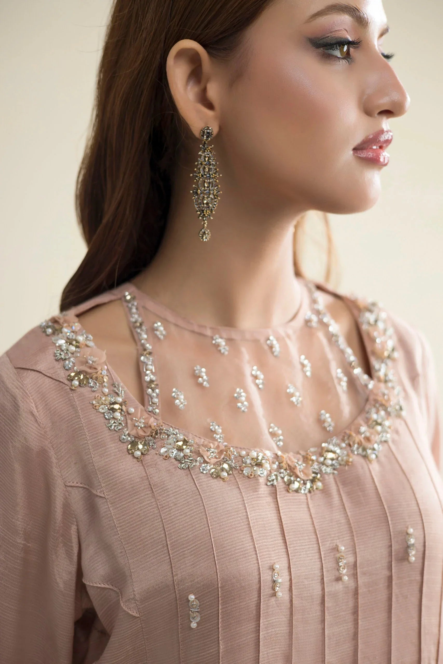 Farhat Jahan | Luxury Pret | Lily - Aqsa Fabrics