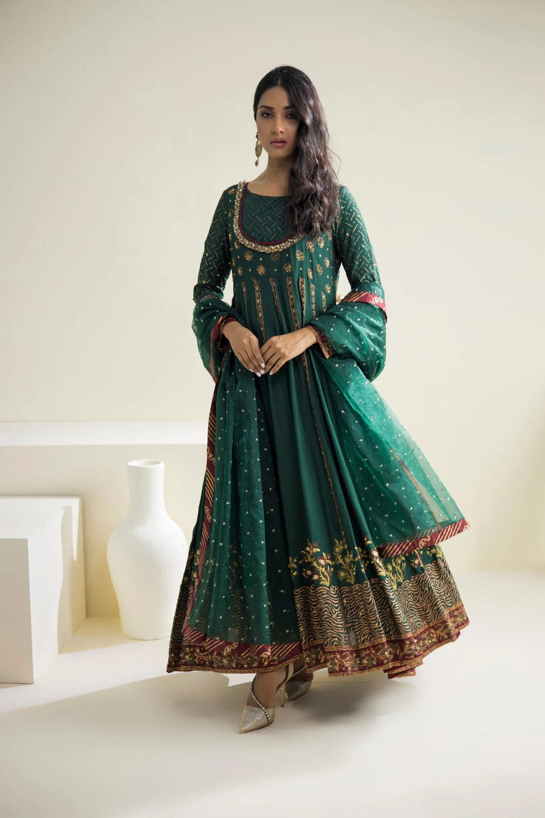 Farhat Jahan | Luxury Pret | Reyah - Aqsa Fabrics