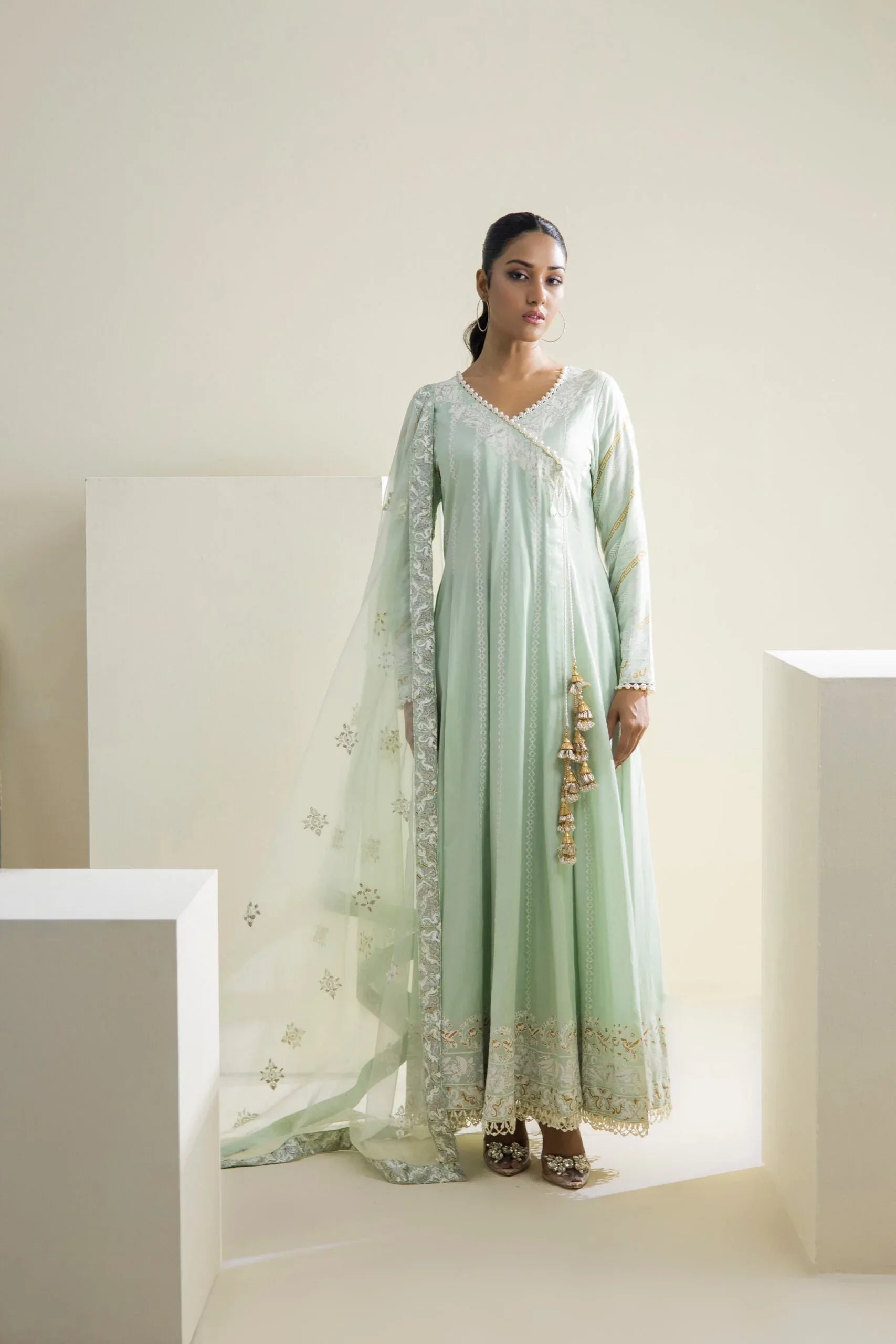 Farhat Jahan | Luxury Pret | Aabroo - Aqsa Fabrics