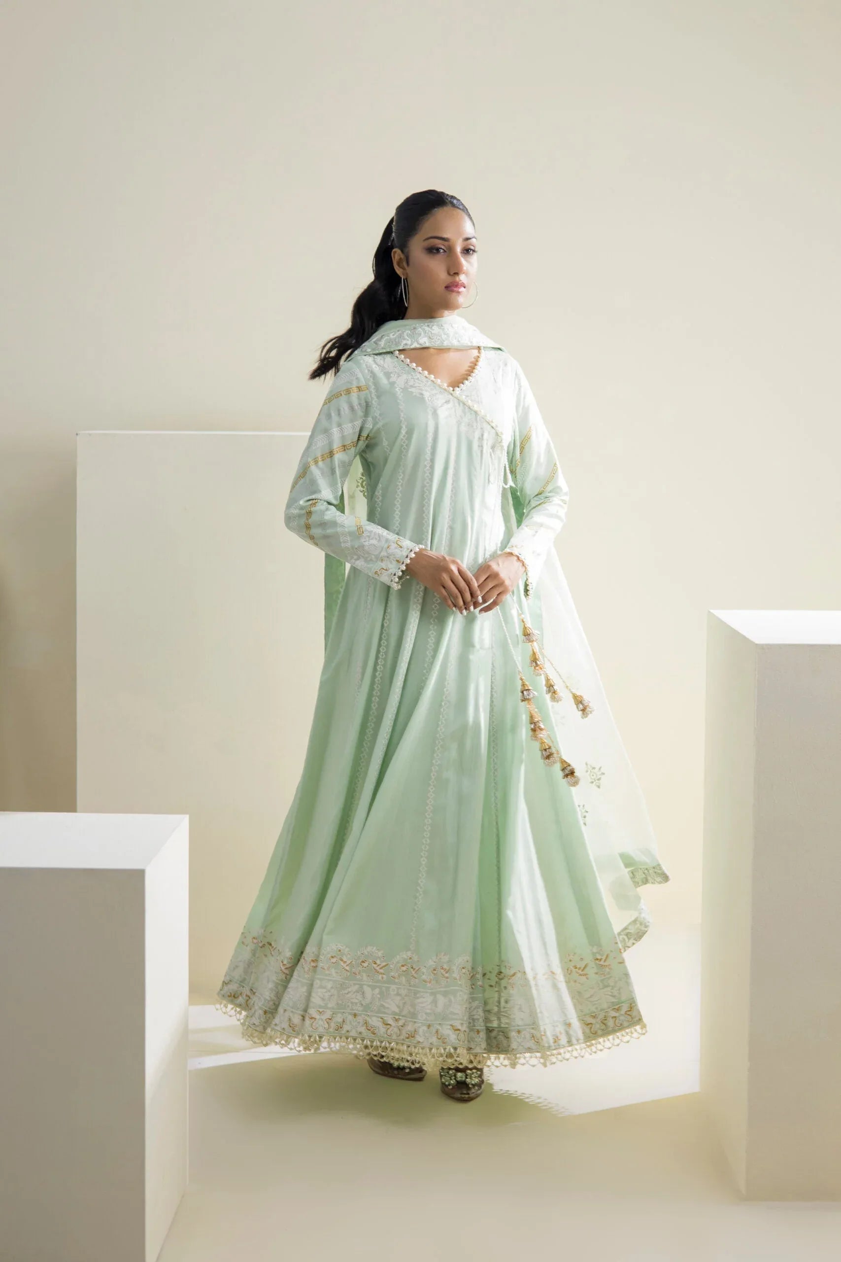 Farhat Jahan | Luxury Pret | Aabroo - Aqsa Fabrics