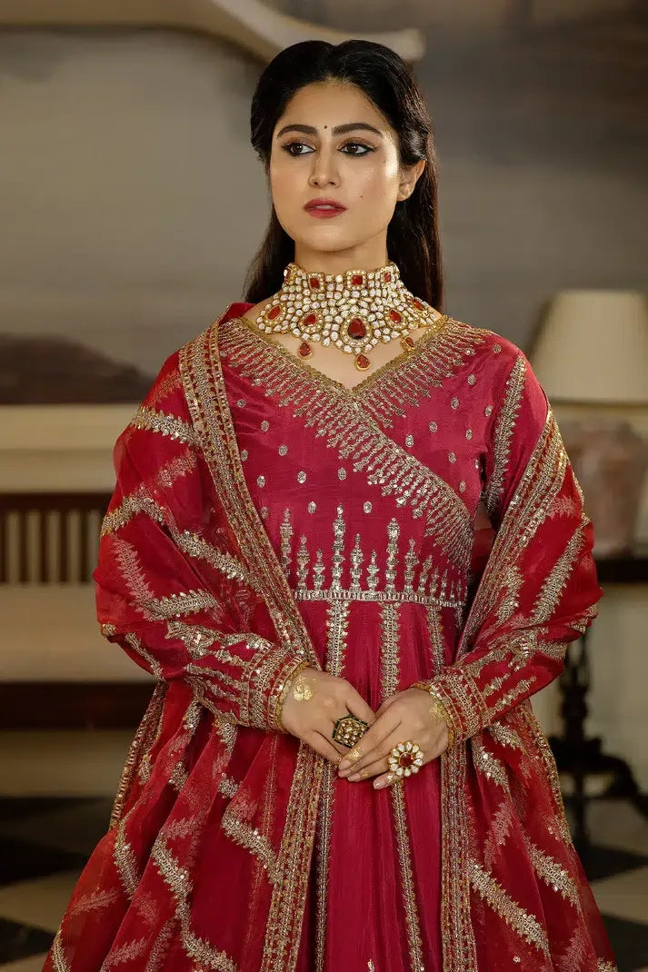Imrozia Premium | Jahaan Ara Wedding Formals 23 | SRS-06 Surkh Roo - Aqsa Fabrics