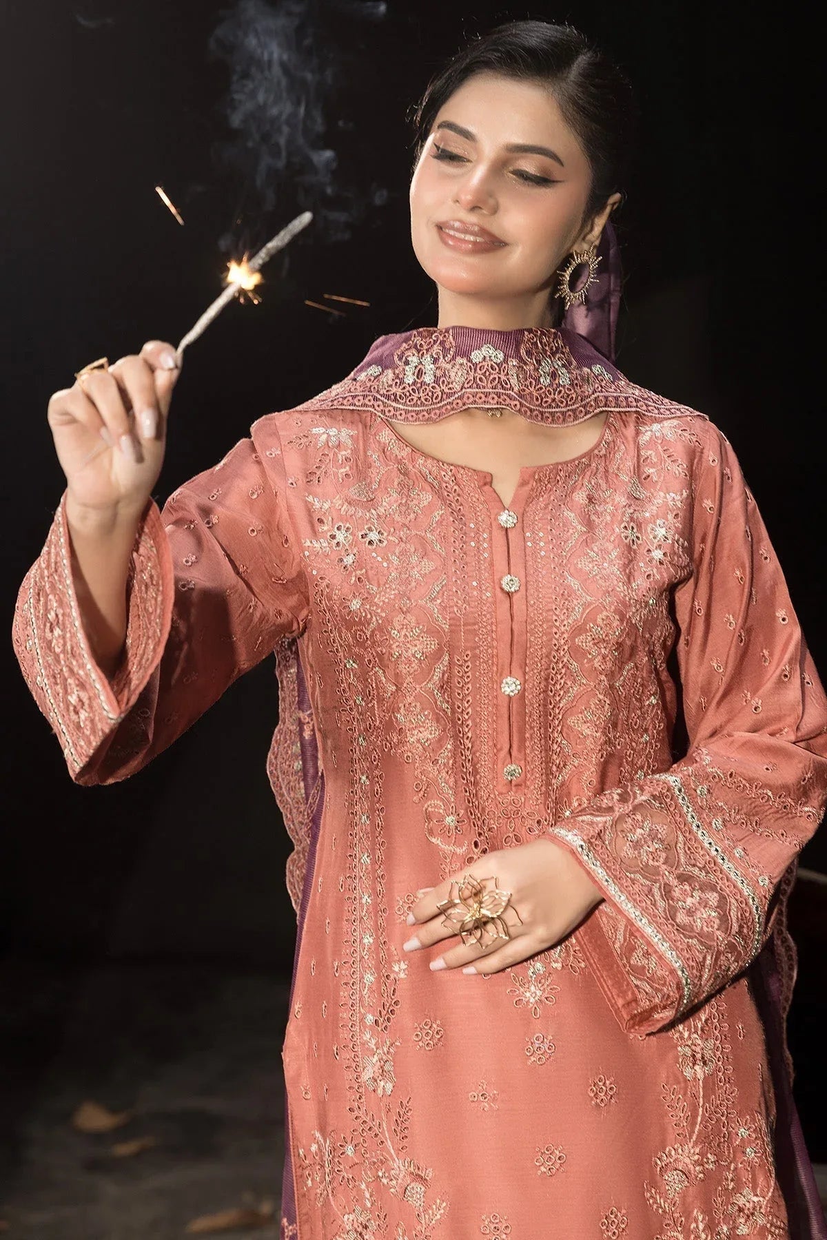 Imrozia Premium | Gulzar e Dil | I.P-102 Gul - Aqsa Fabrics