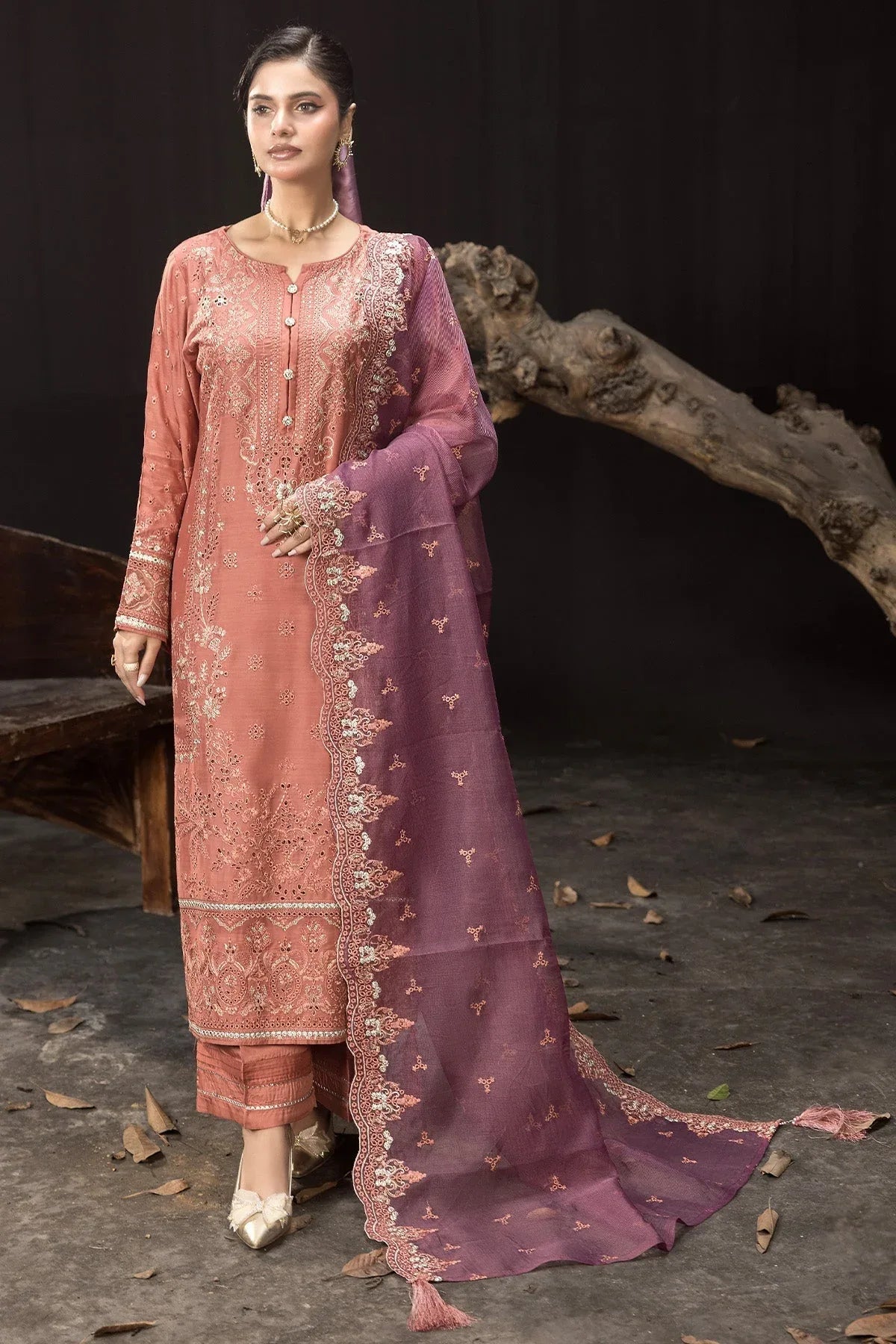 Imrozia Premium | Gulzar e Dil | I.P-102 Gul - Aqsa Fabrics