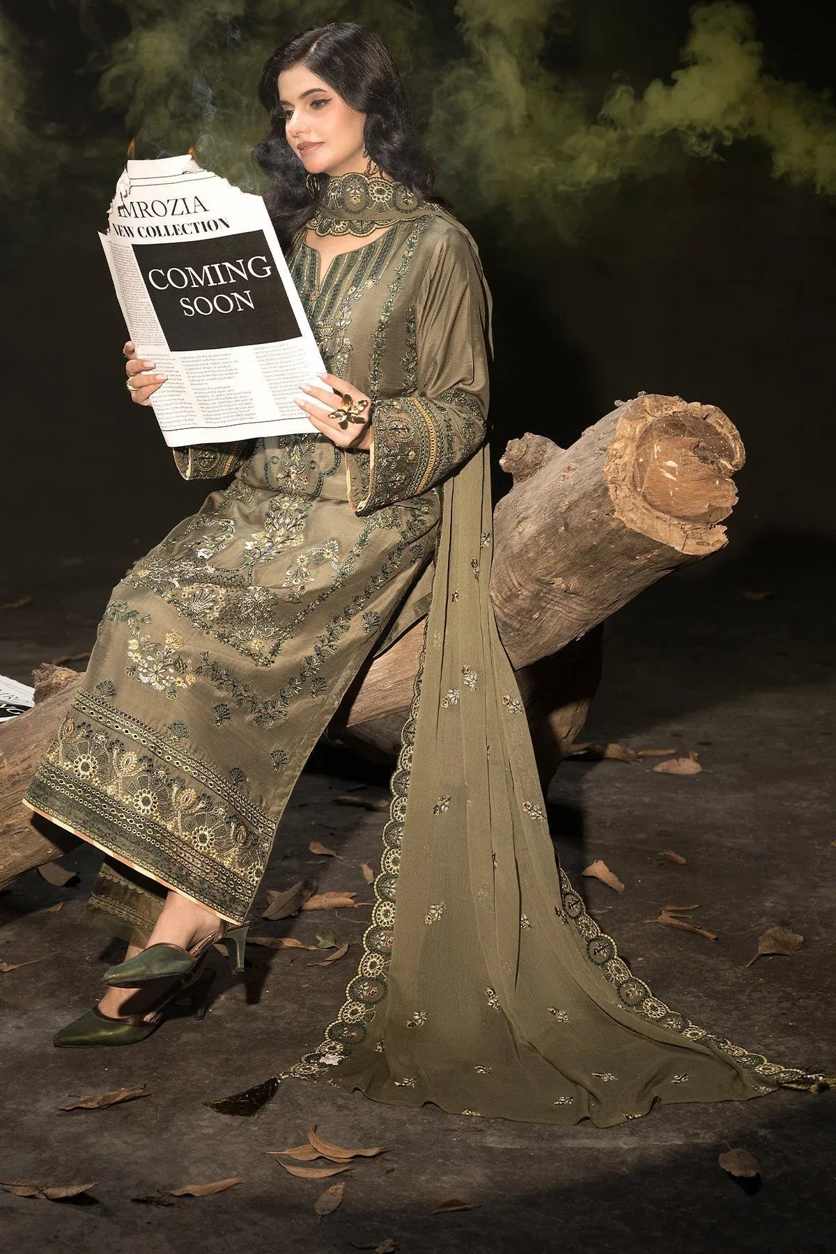 Imrozia Premium | Gulzar e Dil | I.P-105 Dilfareb - Aqsa Fabrics
