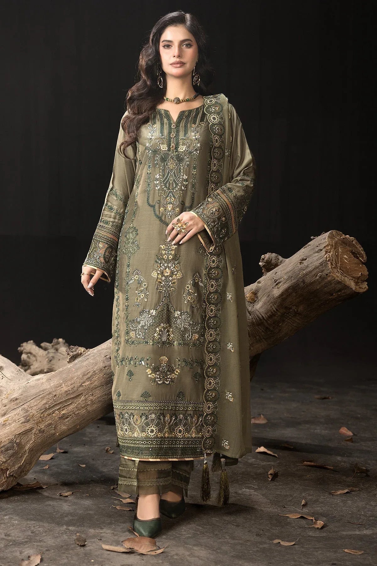 Imrozia Premium | Gulzar e Dil | I.P-105 Dilfareb - Aqsa Fabrics