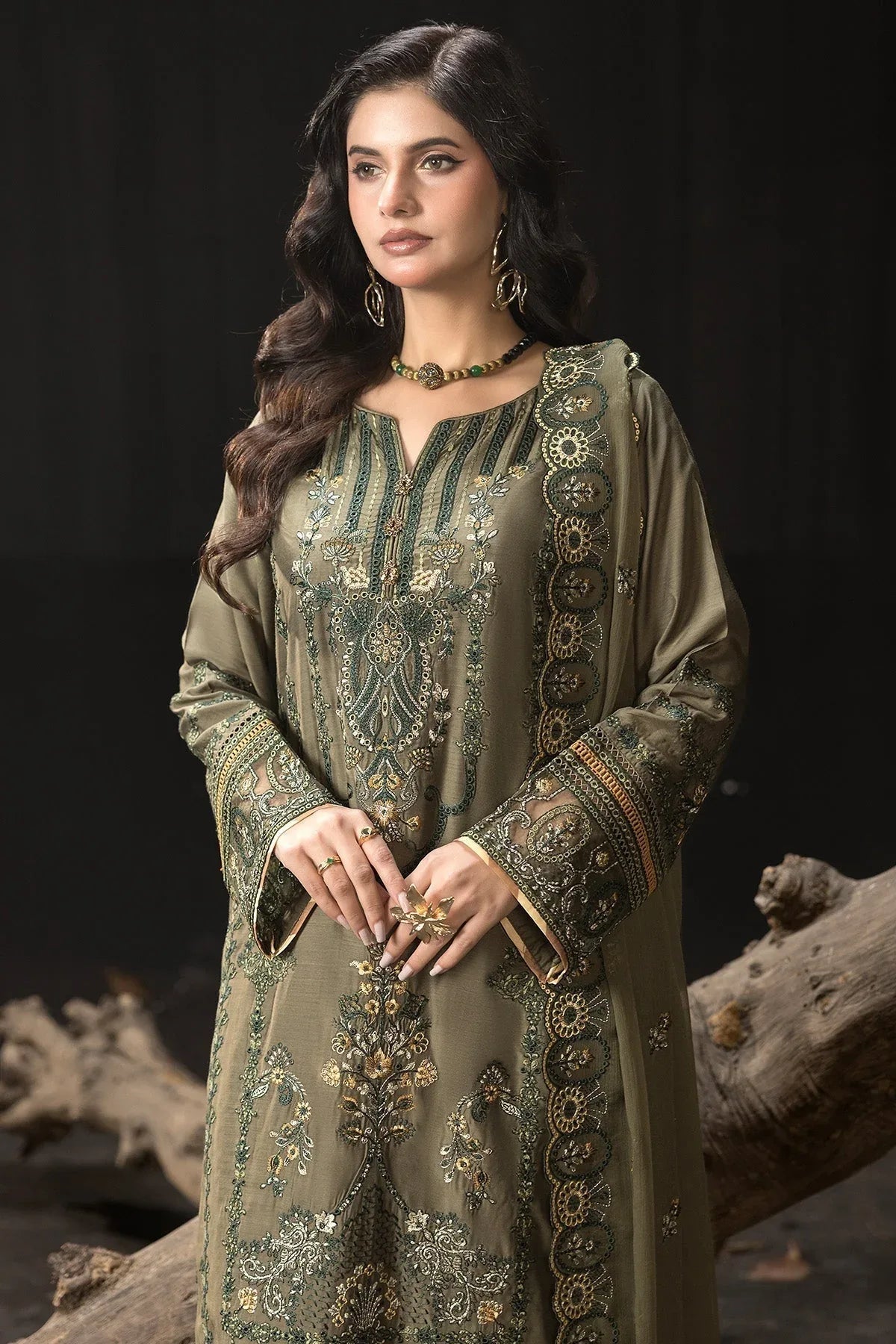 Imrozia Premium | Gulzar e Dil | I.P-105 Dilfareb - Aqsa Fabrics