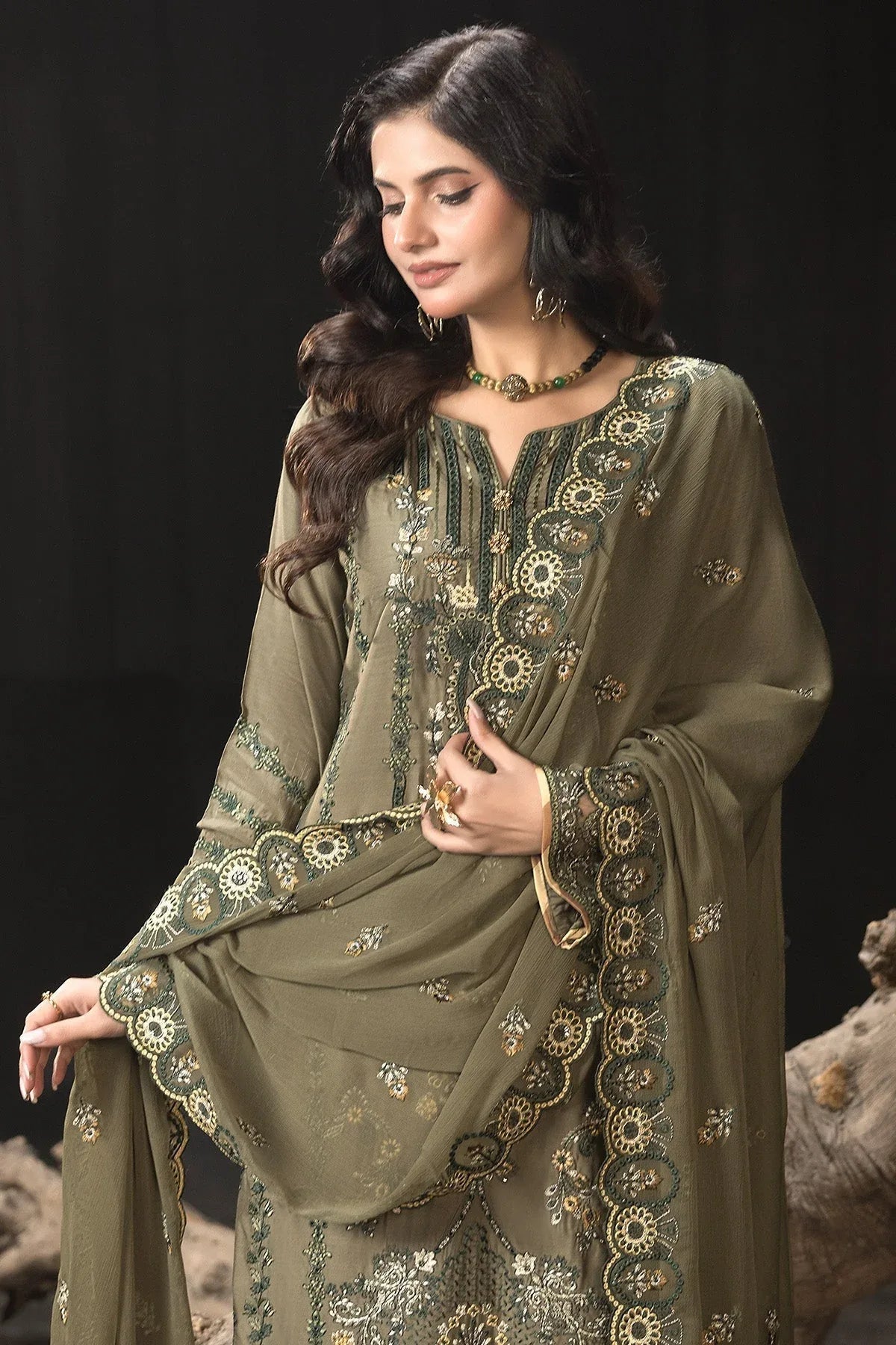 Imrozia Premium | Gulzar e Dil | I.P-105 Dilfareb - Aqsa Fabrics