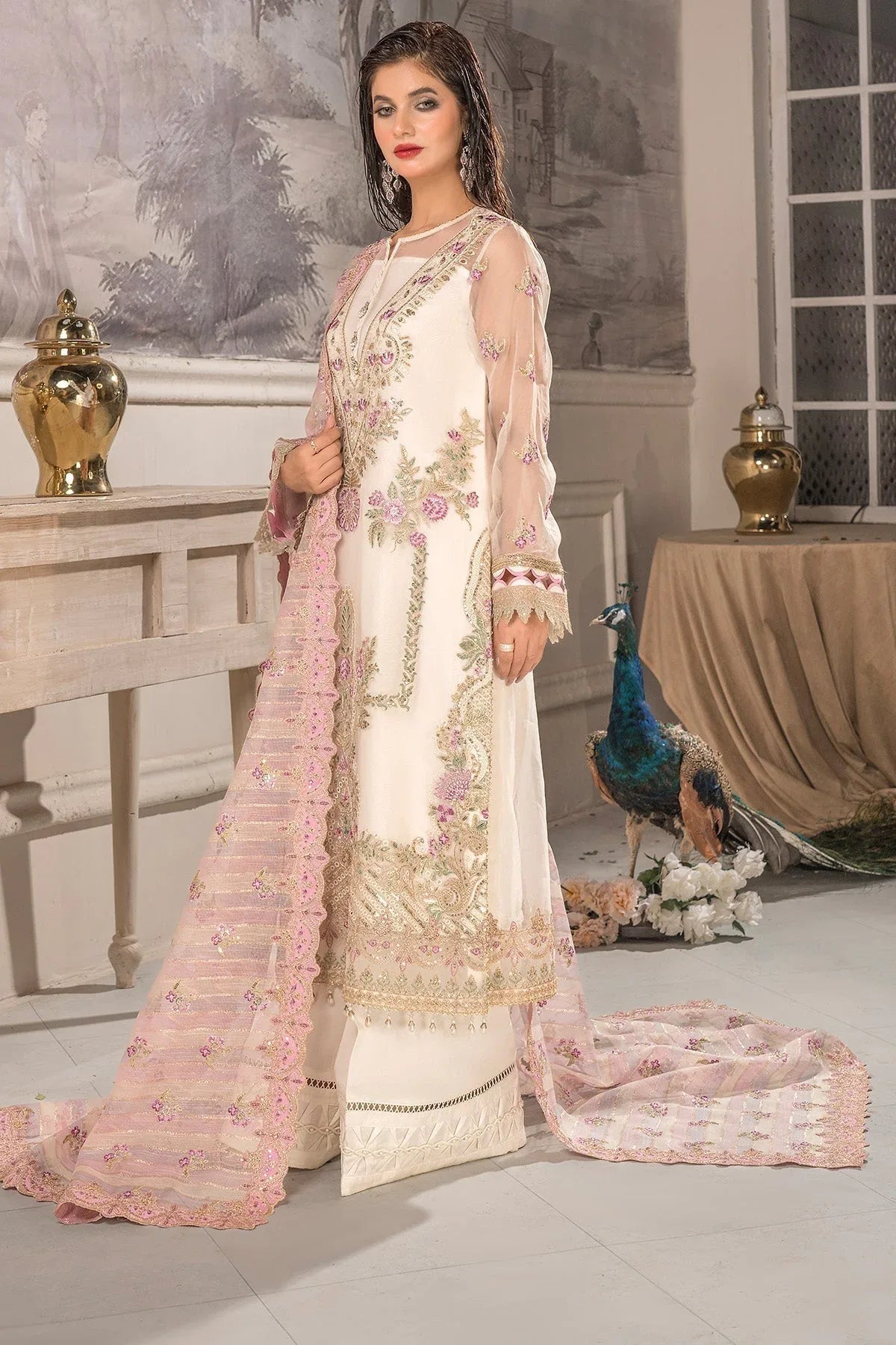 Imrozia Premium | Dilkash Formals | IP-108 Saanjh - Aqsa Fabrics