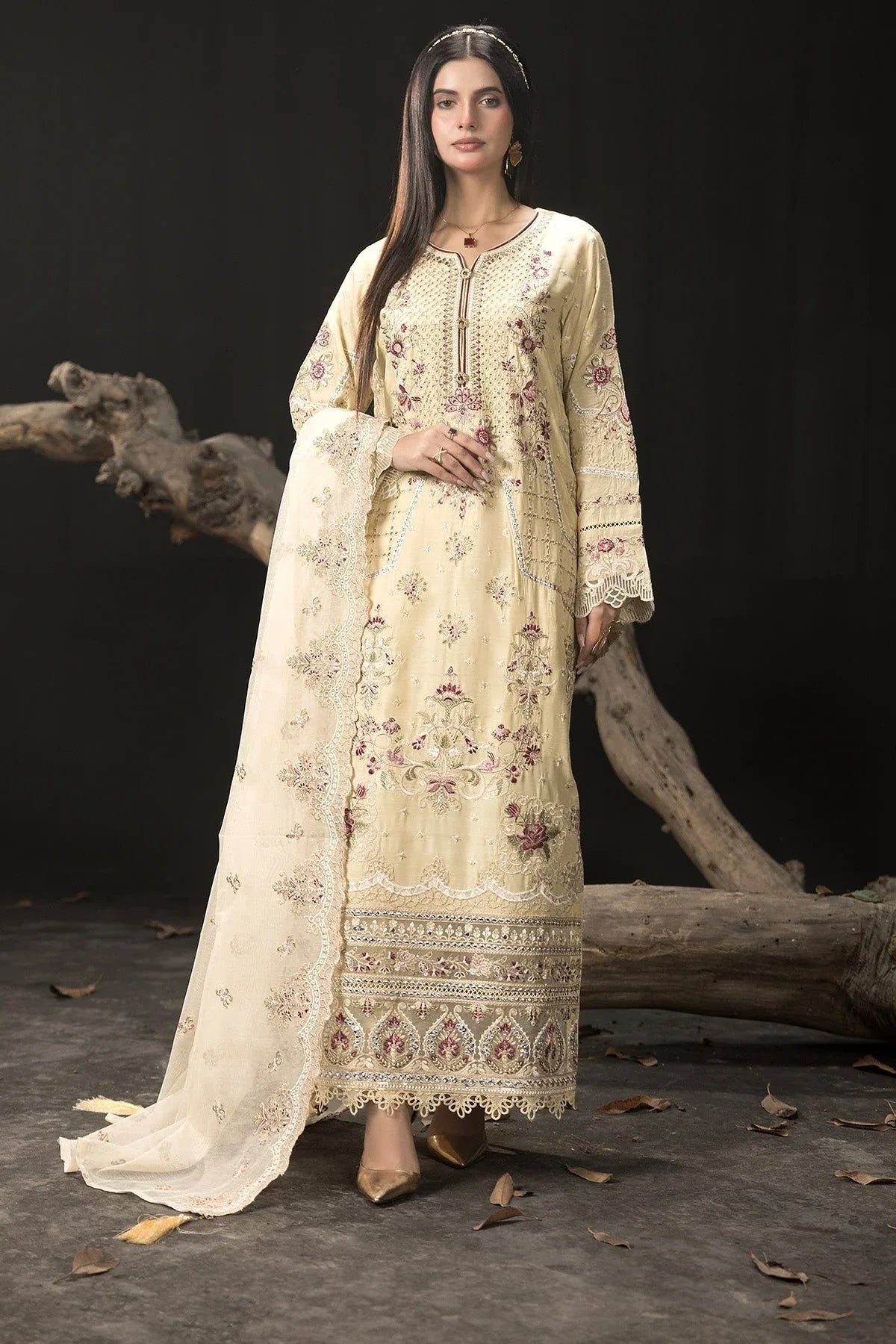 Imrozia Premium | Gulzar e Dil | I.P-97 Mehr - Aqsa Fabrics