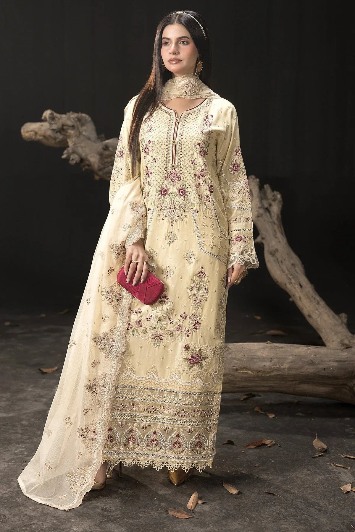 Imrozia Premium | Gulzar e Dil | I.P-97 Mehr - Aqsa Fabrics
