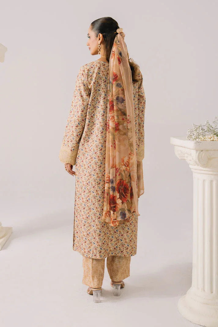 Imrozia Premium | Floral Atelier Lawn | IPL-17 Serene Petals