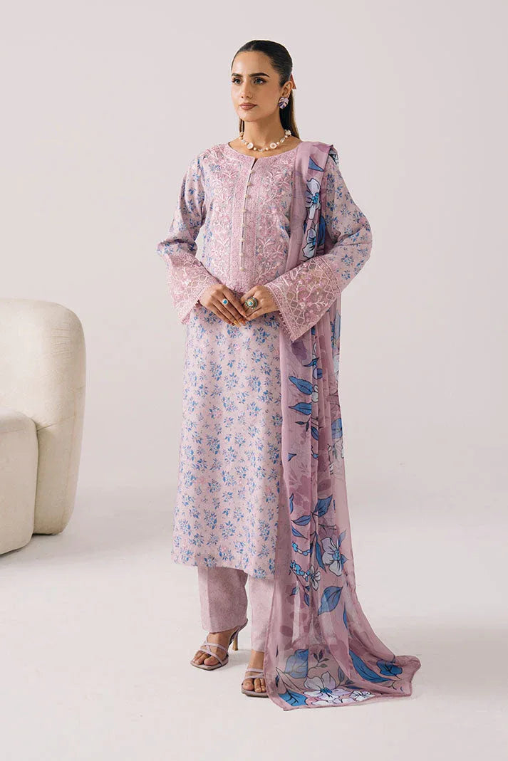 Imrozia Premium | Floral Atelier Lawn | IPL-21 Lavender Grace