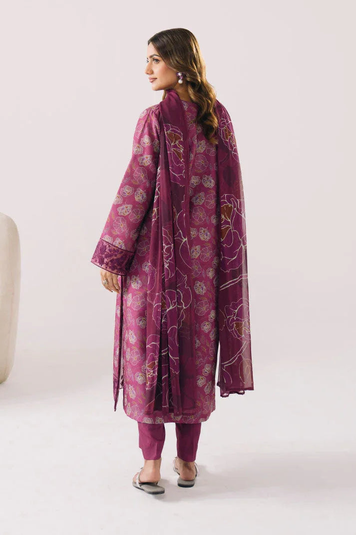 Imrozia Premium | Floral Atelier Lawn | IPL-25 Atelier Gardenia