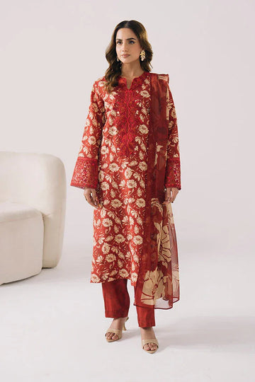 Imrozia Premium | Floral Atelier Lawn | IPL-26 Floral Nocturne