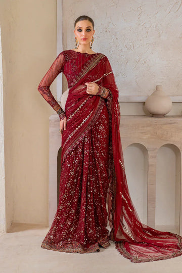 IZNIK Chinon Vol-02 Embroidered Net 3Pc Suit CC-49 - Aqsa Fabrics