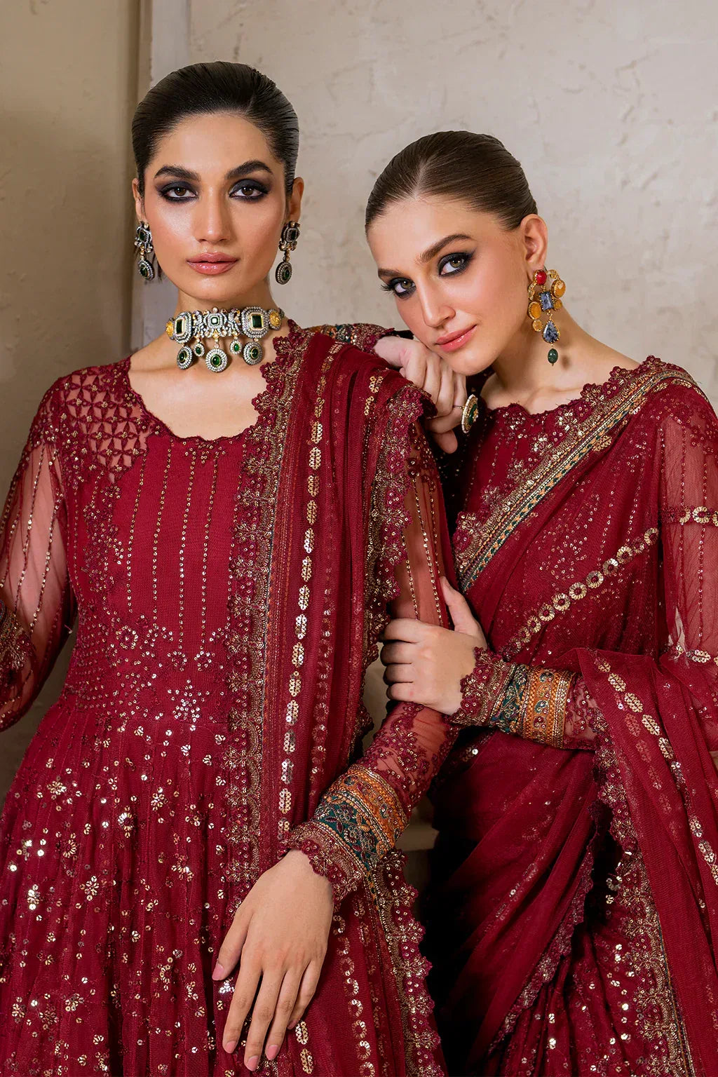 IZNIK Chinon Vol-02 Embroidered Net 3Pc Suit CC-49 - Aqsa Fabrics