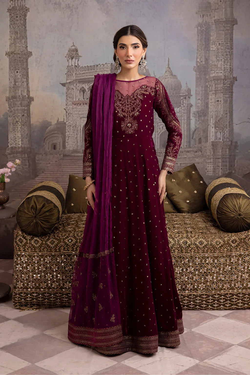 IZNIK | IV-24 RUMMANA - Aqsa Fabrics