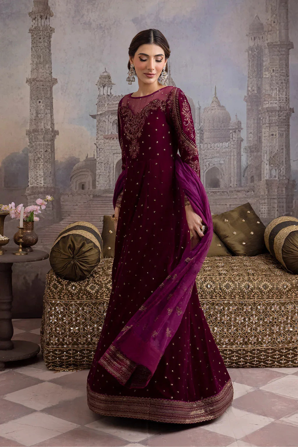 IZNIK | IV-24 RUMMANA - Aqsa Fabrics