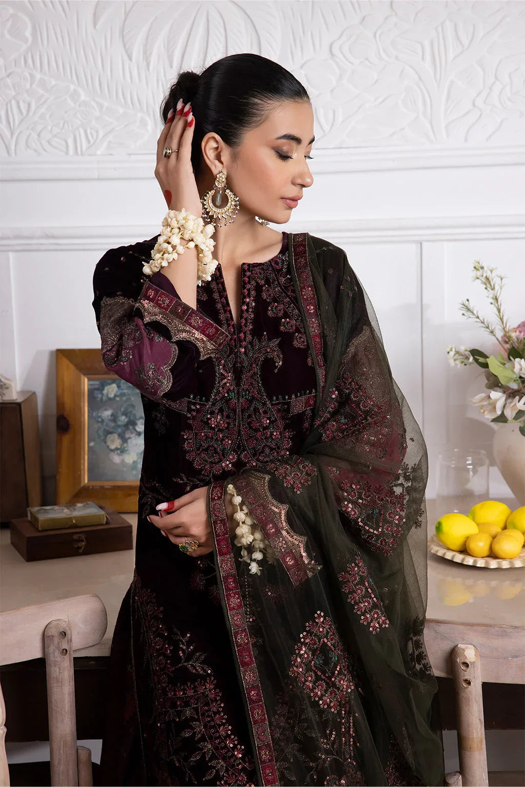 IZNIK | IV-30 AZITAH - Aqsa Fabrics