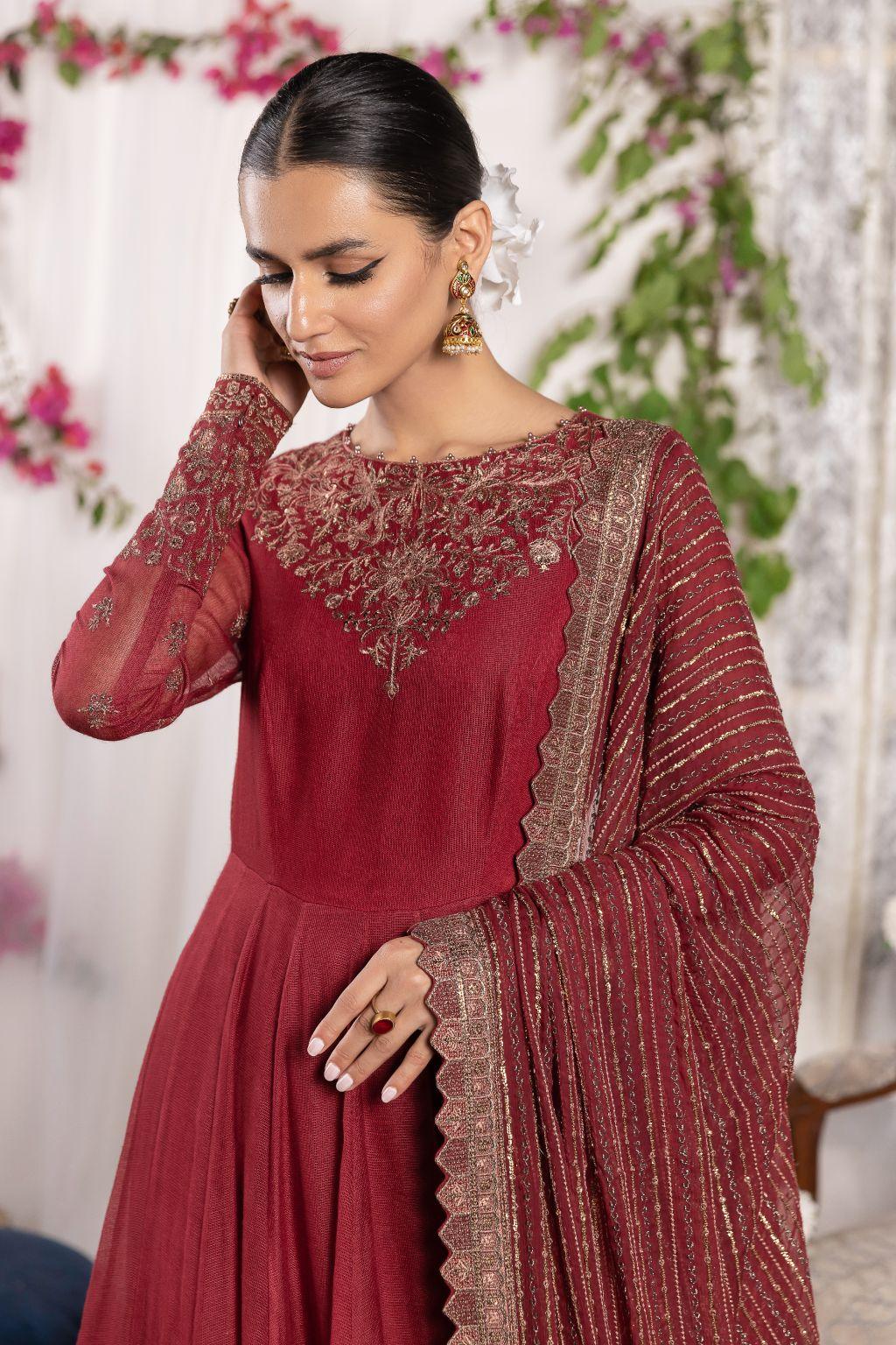 IZNIK | Poinsettia - Aqsa Fabrics