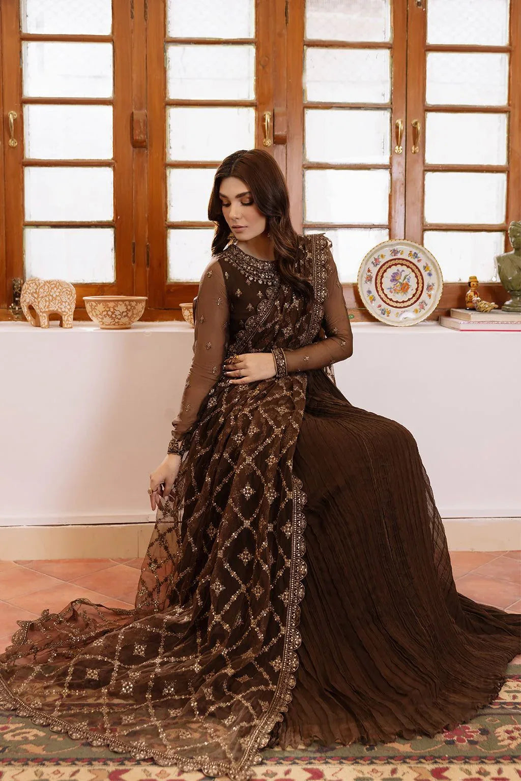 IZNIK | Russet - Aqsa Fabrics