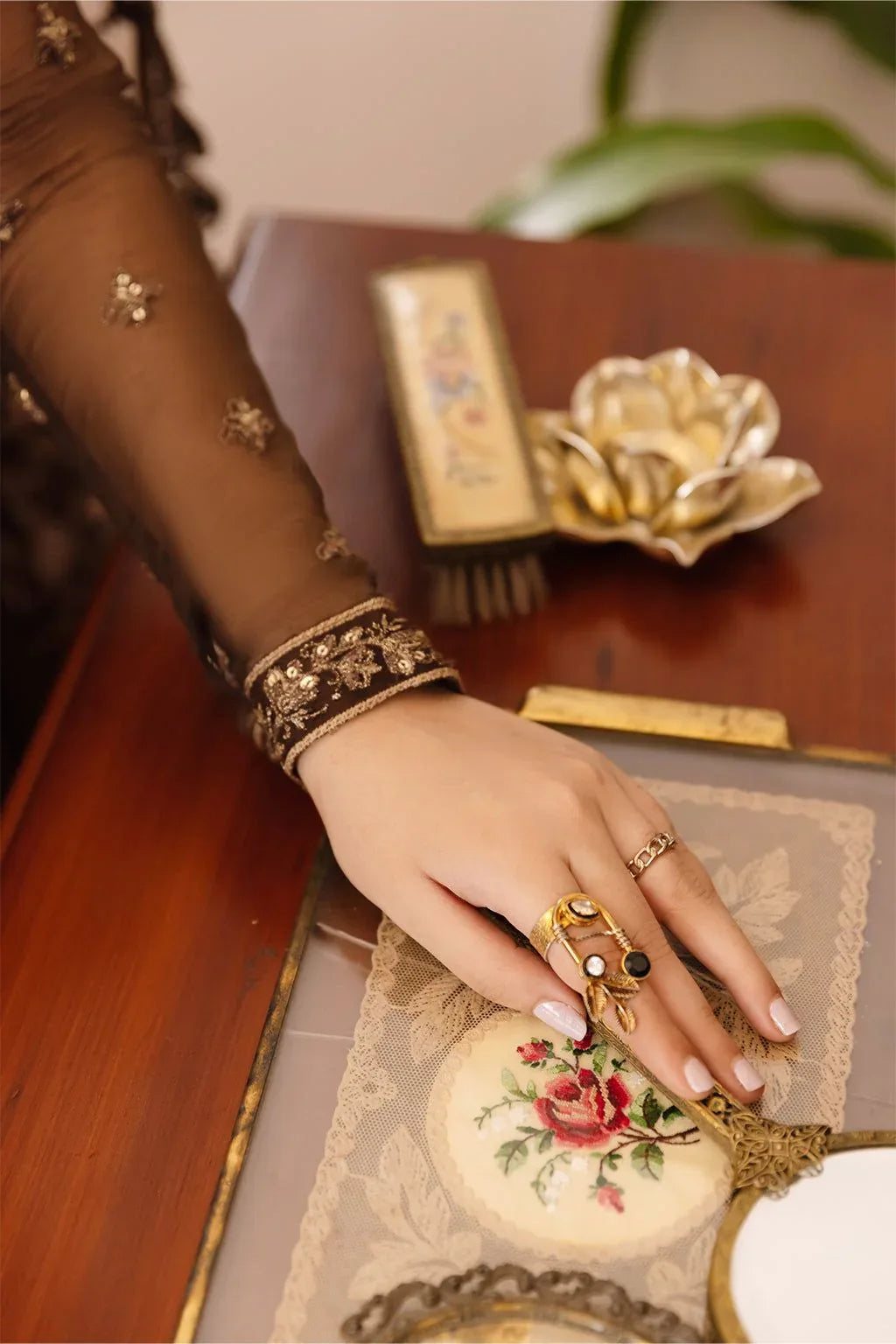 IZNIK | Russet - Aqsa Fabrics