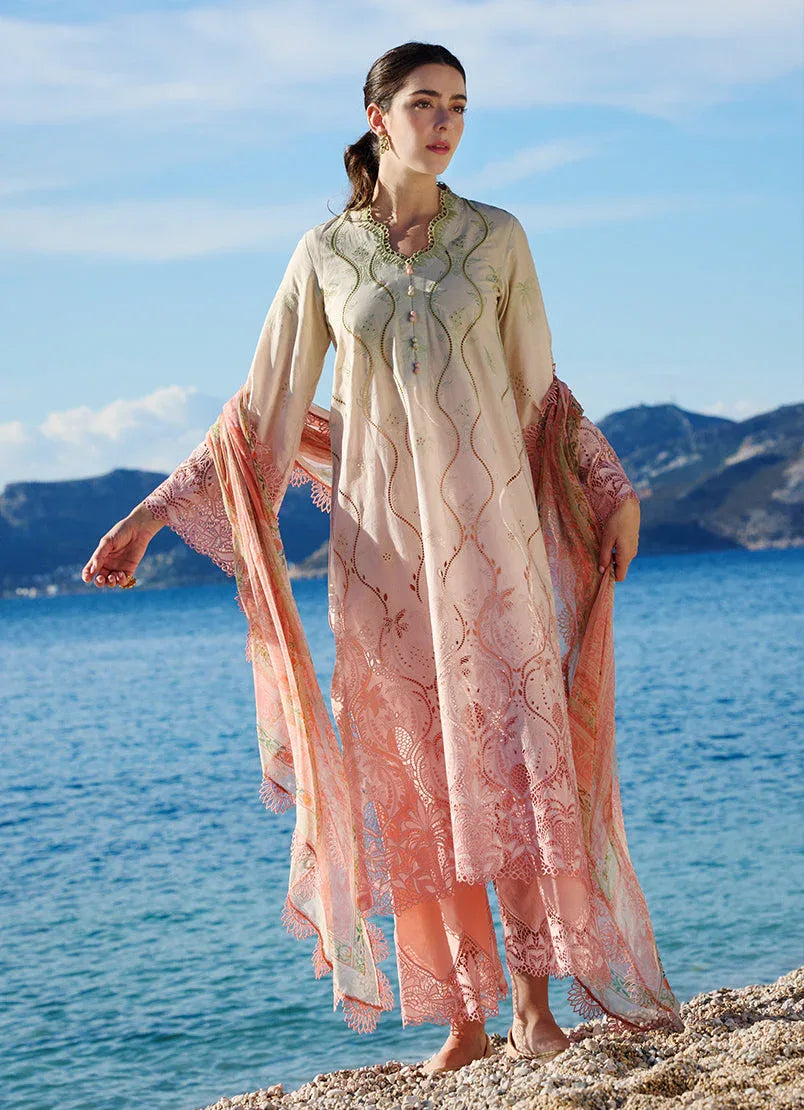 Image | Lawnkari 25 | Dahlia - Aqsa Fabrics