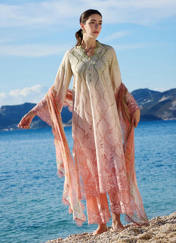 Image | Lawnkari 25 | Dahlia - Aqsa Fabrics