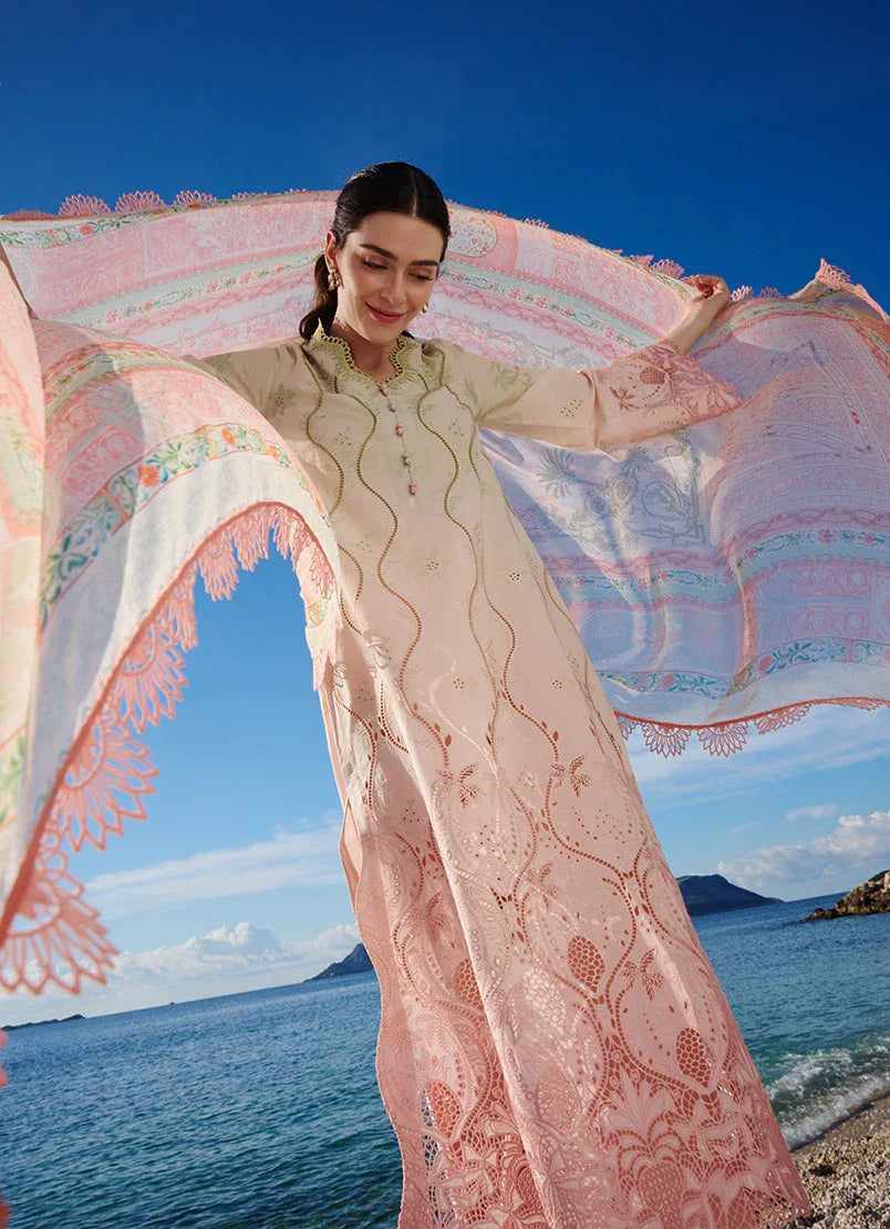 Image | Lawnkari 25 | Dahlia - Aqsa Fabrics