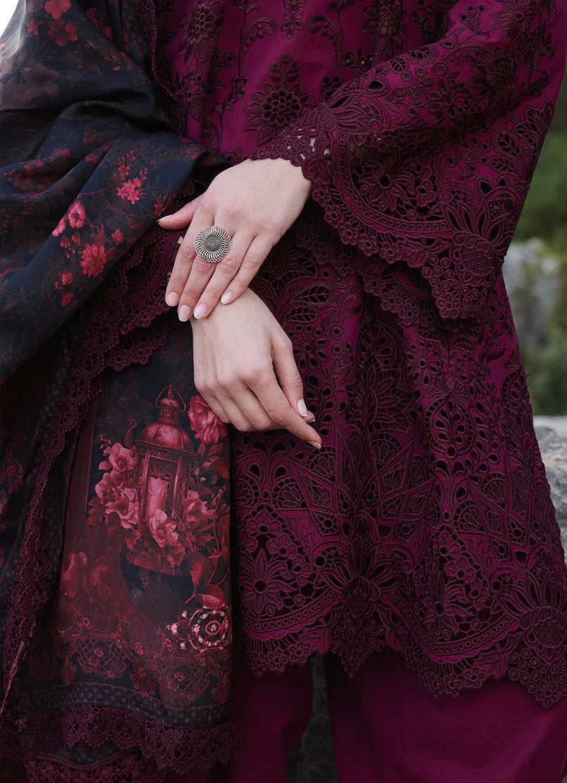 Image | Lawnkari 25 | Delara - Aqsa Fabrics