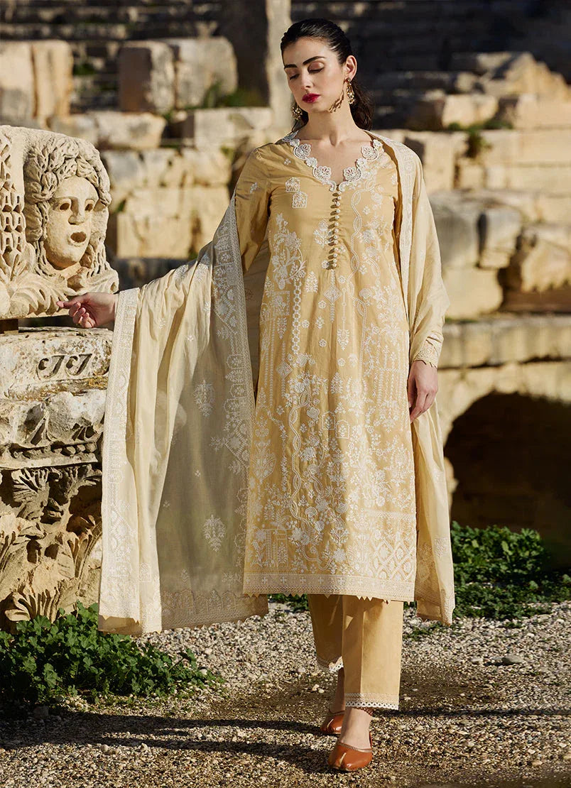 Image | Lawnkari 25 | Ebru - Aqsa Fabrics