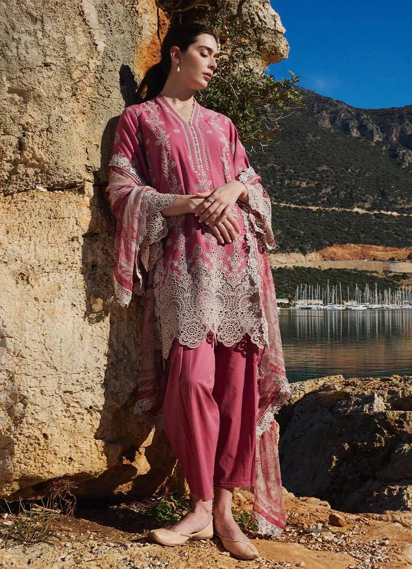 Image | Lawnkari 25 | Iris - Aqsa Fabrics
