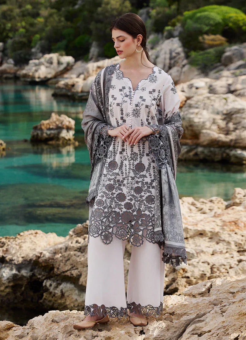 Image | Lawnkari 25 | Laleh - Aqsa Fabrics