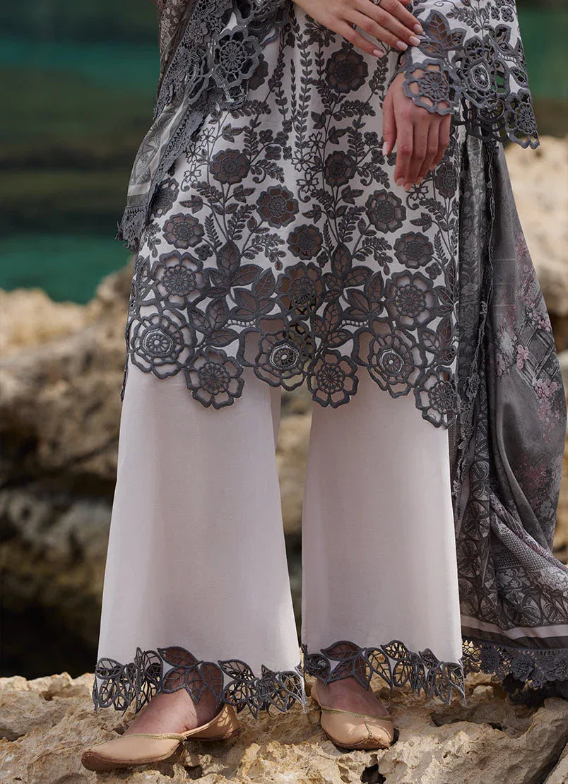 Image | Lawnkari 25 | Laleh - Aqsa Fabrics