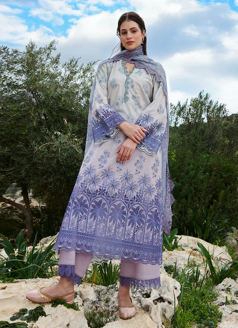 Image | Lawnkari 25 | Leen - Aqsa Fabrics