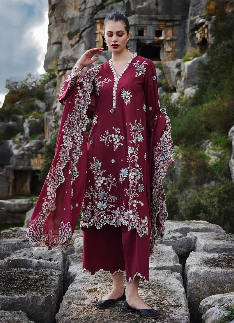 Image | Lawnkari 25 | Lilia - Aqsa Fabrics