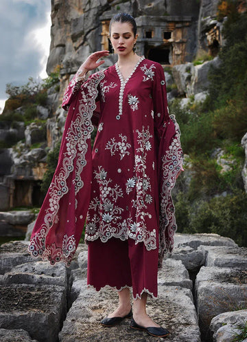 Image | Lawnkari 25 | Lilia - Aqsa Fabrics