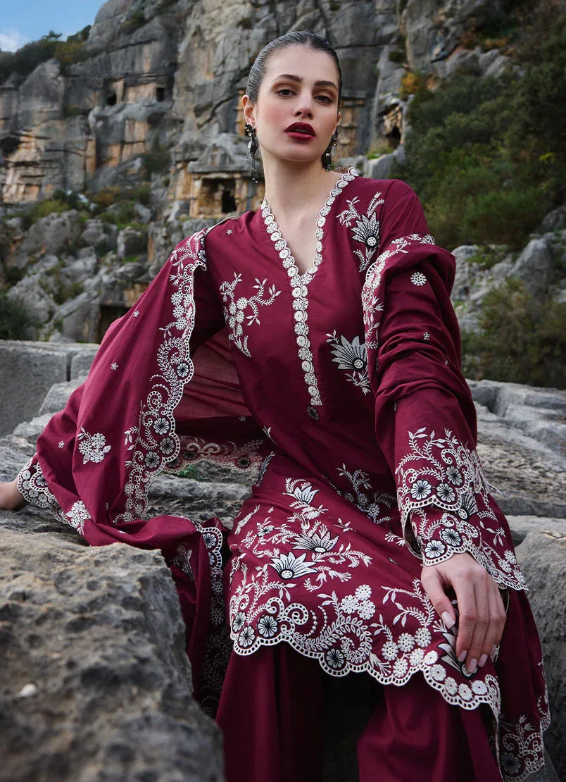 Image | Lawnkari 25 | Lilia - Aqsa Fabrics