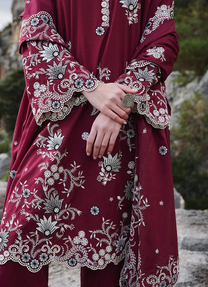 Image | Lawnkari 25 | Lilia - Aqsa Fabrics