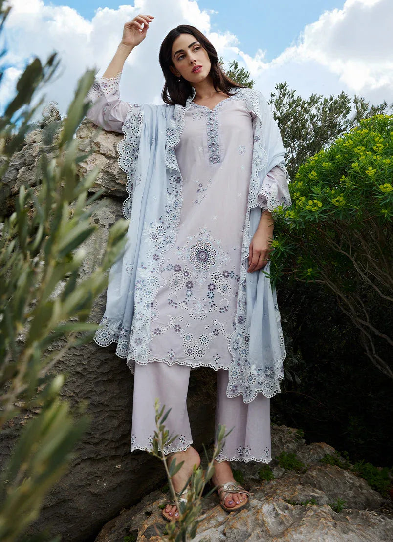Image | Lawnkari 25 | Lyra - Aqsa Fabrics
