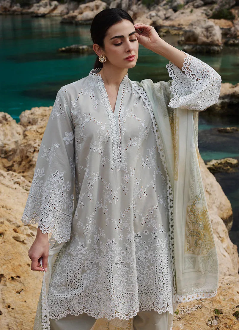 Image | Lawnkari 25 | Melek - Aqsa Fabrics
