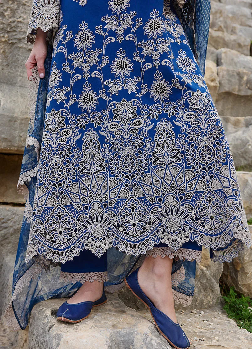 Image | Lawnkari 25 | Qarba - Aqsa Fabrics