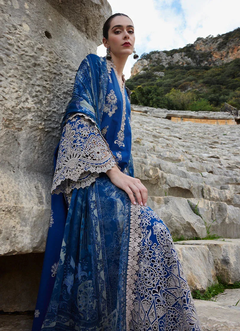 Image | Lawnkari 25 | Qarba - Aqsa Fabrics
