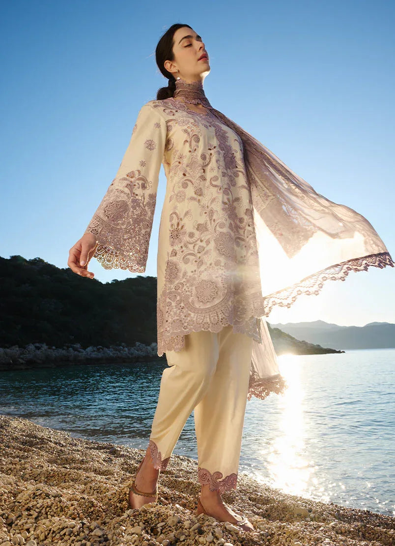 Image | Lawnkari 25 | Rania - Aqsa Fabrics