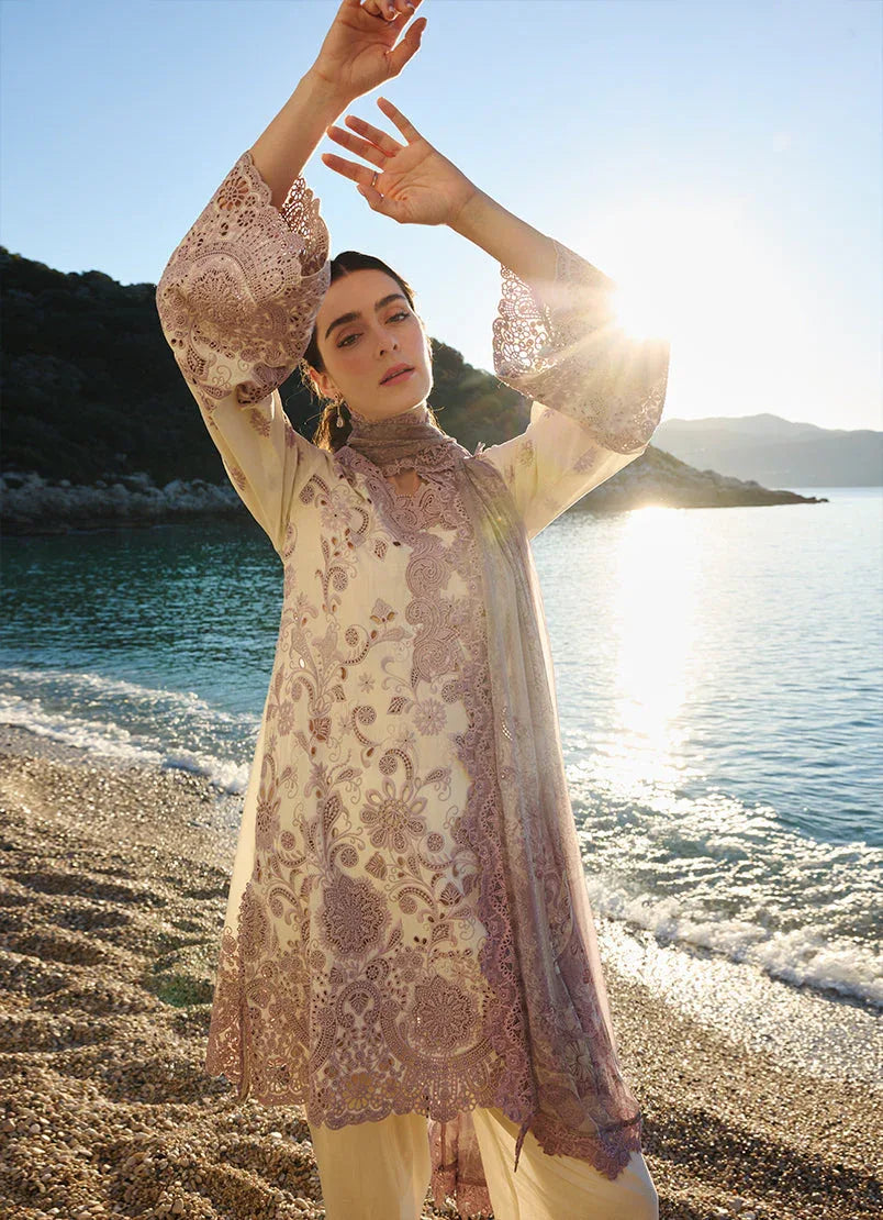 Image | Lawnkari 25 | Rania - Aqsa Fabrics