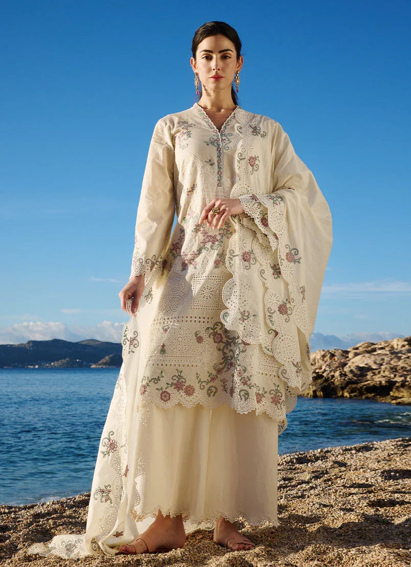 Image | Lawnkari 25 | Reem - Aqsa Fabrics