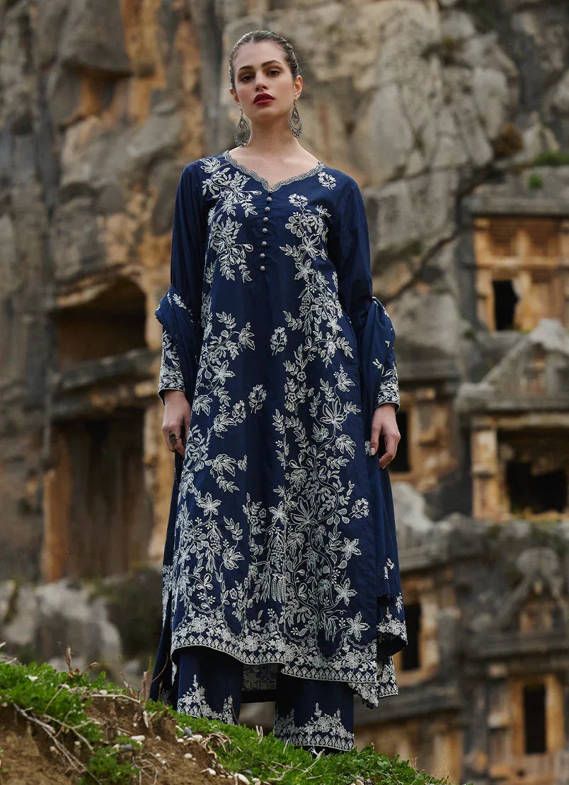 Image | Lawnkari 25 | Yara - Aqsa Fabrics