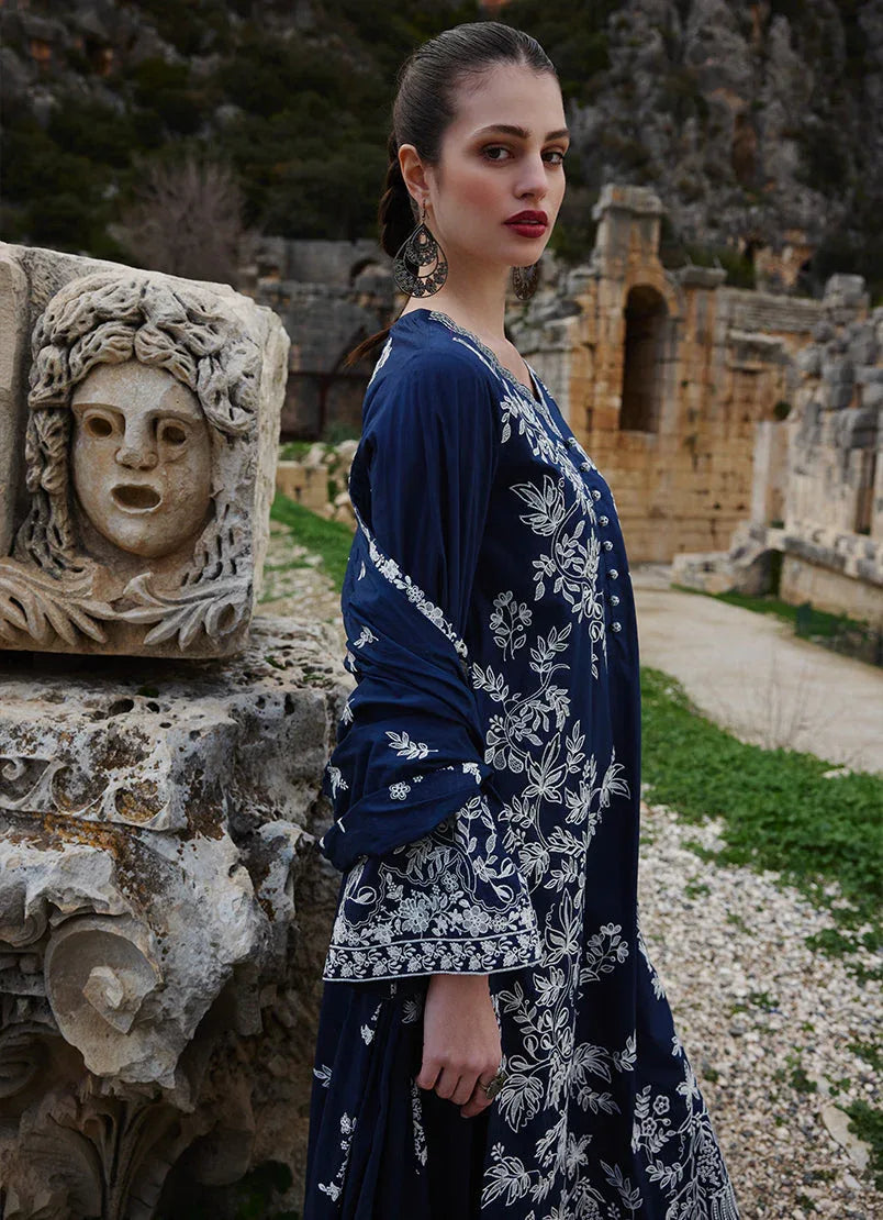 Image | Lawnkari 25 | Yara - Aqsa Fabrics