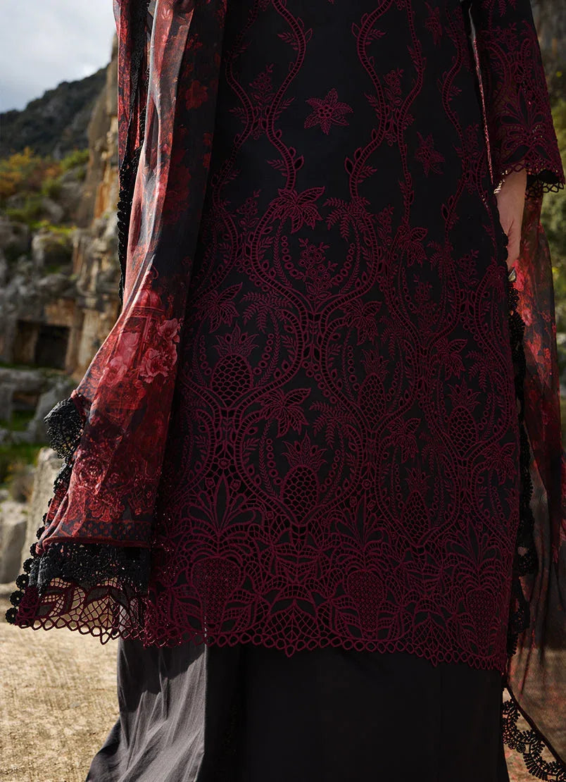 Image | Lawnkari 25 | Zamiya - Aqsa Fabrics