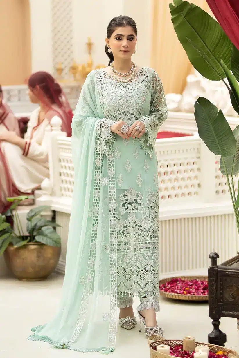 Imrozia Premium | Falesia Formals 23 | L-268 Amber Vivacity - Aqsa Fabrics